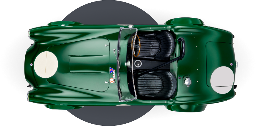 Vintage Green Car